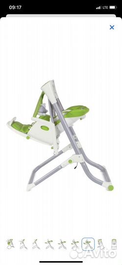 Стульчик-качели для кормления