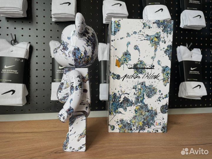 Bearbrick 400 Jackson Pollock Studio