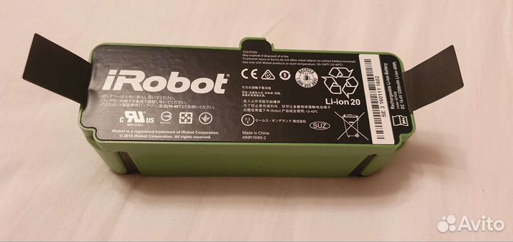Литиевая батарея 2 часа работы Li-ion IRobotRoomba