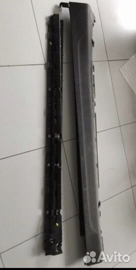 Накладки на пороги x5 (f15)