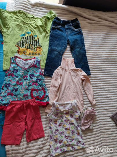 Детские вещи пакетом бесплатно