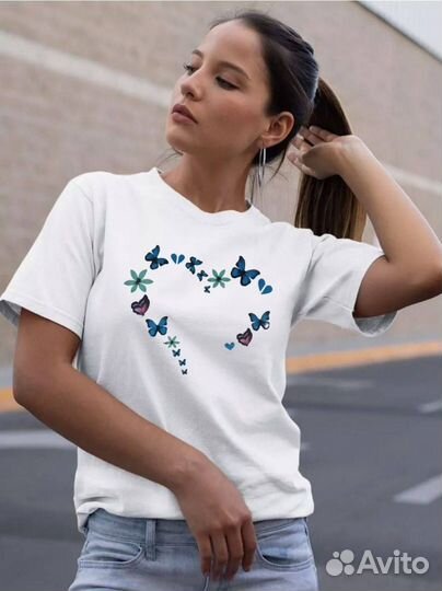 Футболка сердце