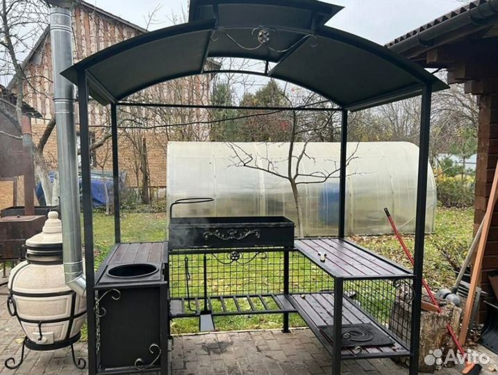 Мангал со столиком