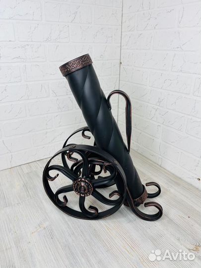 Подставка под шампура ковка в виде пушки