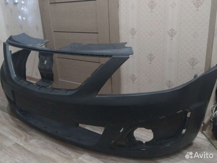 Передний бампер на LADA largus