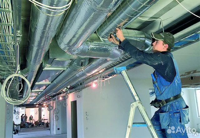 Монтаж вентиляции и кондиционеров