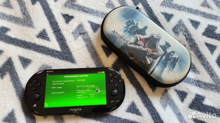 Sony PS Vita Slim 64gb прошитая