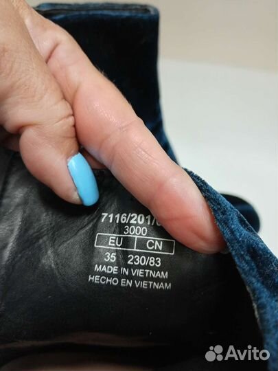 Ботильоны zara 35р