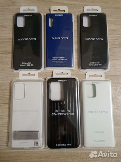 Оригинал новый чехол Samsung Note10, S10 Lite,S20+