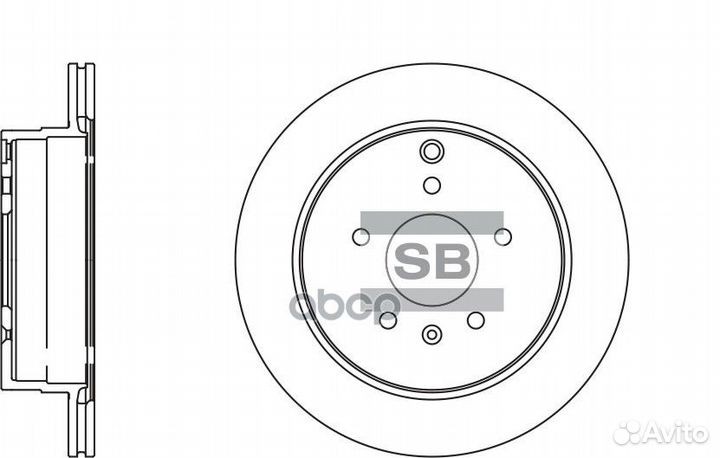 Диск тормозной chevrolet/opel captiva/antara 06