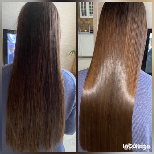 Кератиновое выпрямление волос/ Ботокс для волос