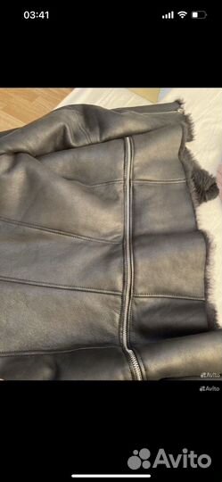 Дубленка женская зимняя 42 44