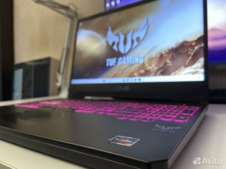 Игровой ноутбук asus TUF gaming GTX1650 16gb