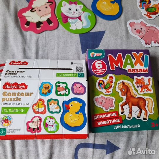 Пазлы от 2 лет