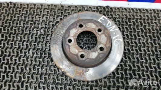 Диск тормозной задний mazda 3 1 (EDN16LR01)