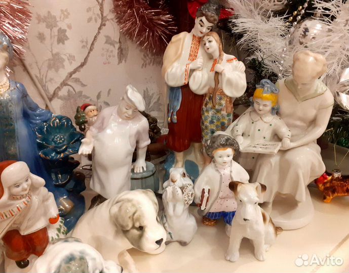 Фарфоровые статуэтки СССР лфз