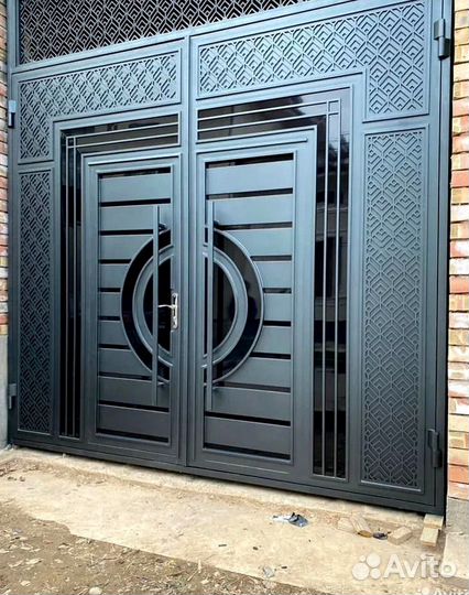 Ворота в Махачкале с доставкой и установкой на заказ