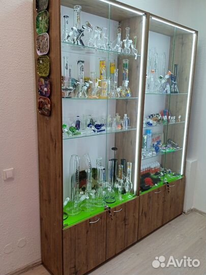 Витрины дсп для табака, сигарет