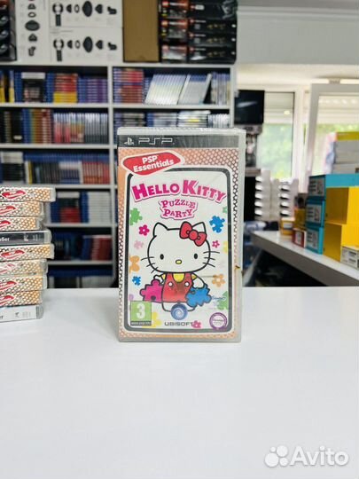 PSP Hello Kitty Puzzle Party Новый