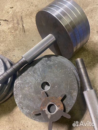 Гантели разборные