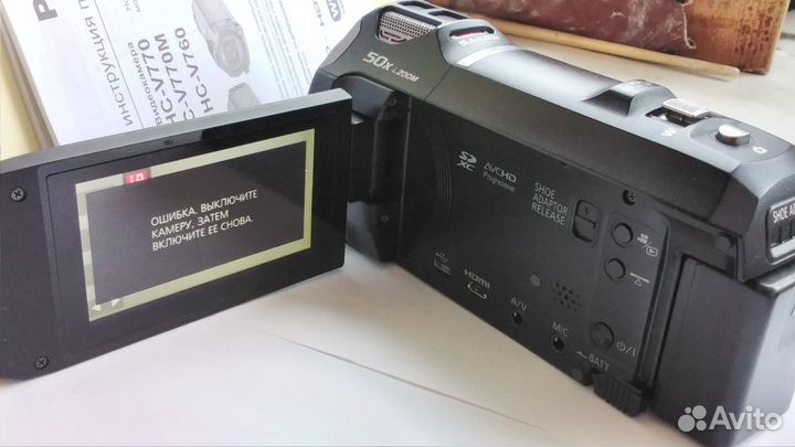 Видеокамера panasonic hc v760