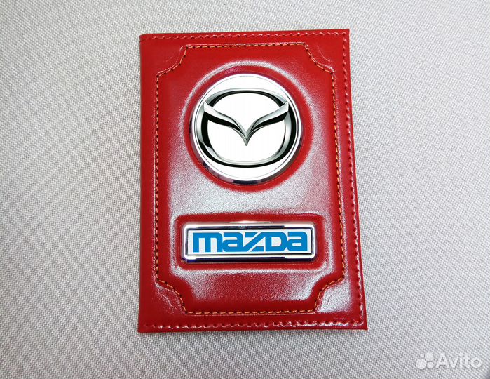 Обложка для автодокументов натуральная кожа