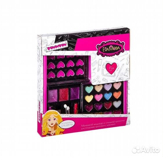 Bondibon Н-р декор.косметики Eva Moda арт.77017 вв