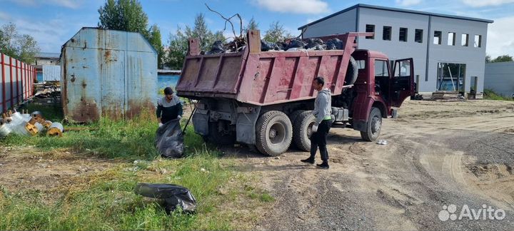 Вывоз и утилизация строительного мусора на камазе