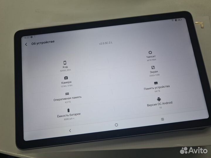 Планшет TCL 10 tab Max 4G 4/64