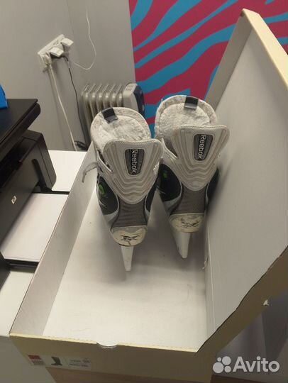 Коньки хоккейные 43 размер reebok