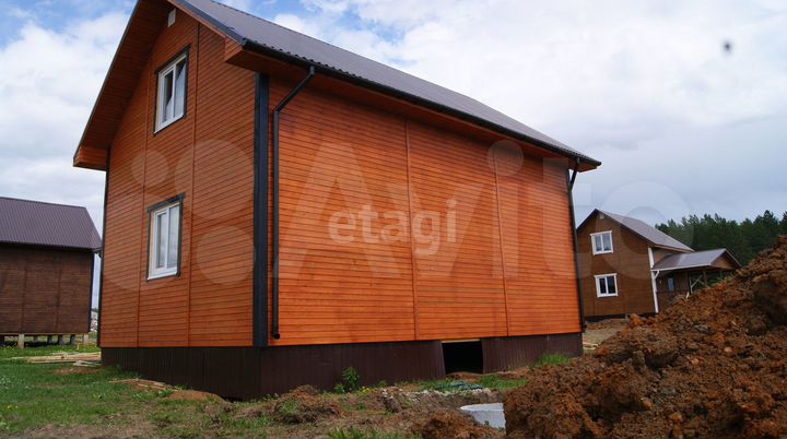 Дом 124 м² на участке 7,5 сот.