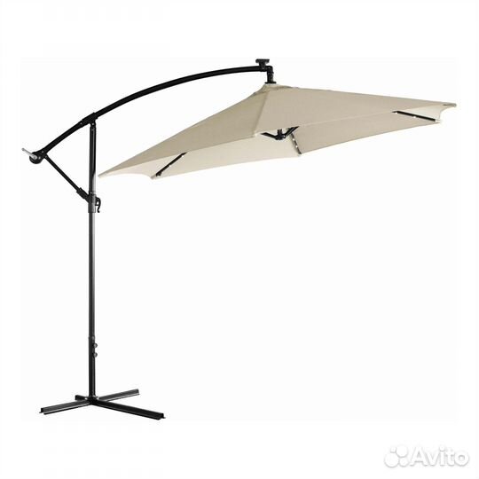 Зонт для террас с боковой опорой новый