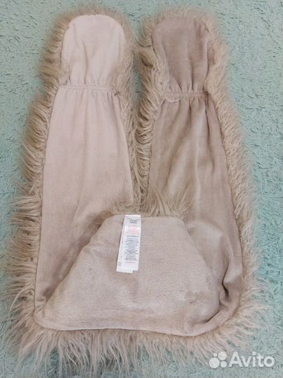 Воротник лама искусственный мех New Look