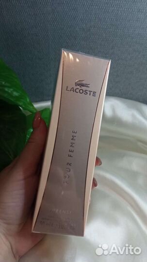 Женский парфюм Lacoste pour femme intense 90 ml