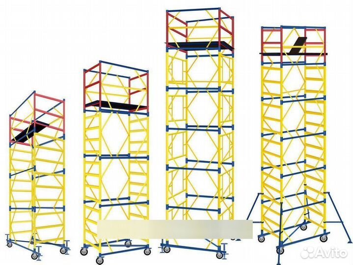 Аренда строительных лесов, вышек тур, лестниц