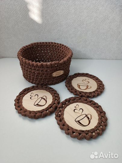 Плетеные корзинки на заказ