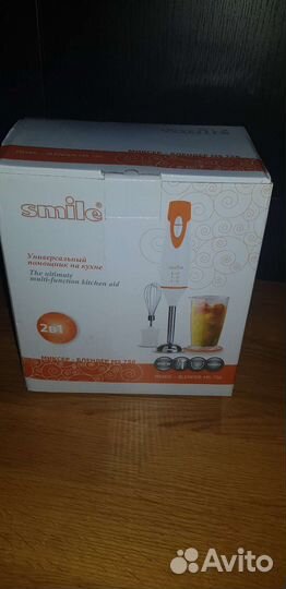 Блендер миксер smile ms756