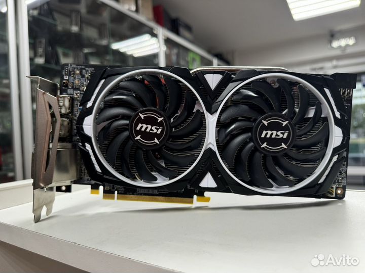 Видеокарта MSI armor RX 580 8GB gddr5