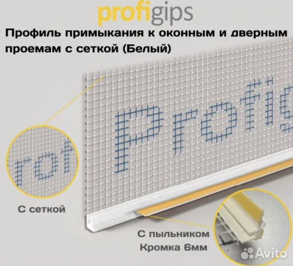 Профиль оконного примыкания