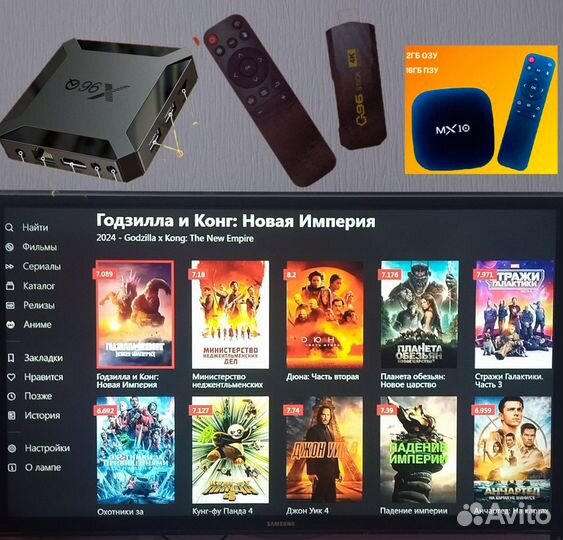 SMART tv приставка андроид для телевизора