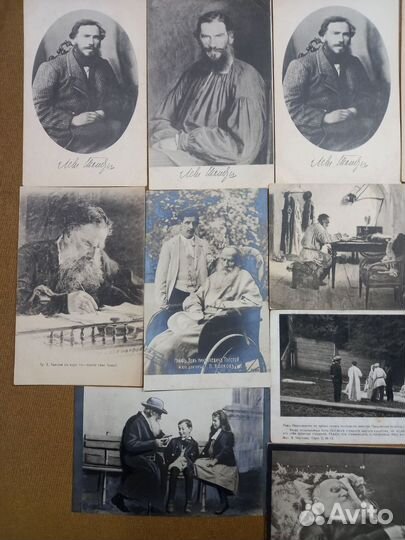 Открытка.Лев Толстой.20шт.Царская россия