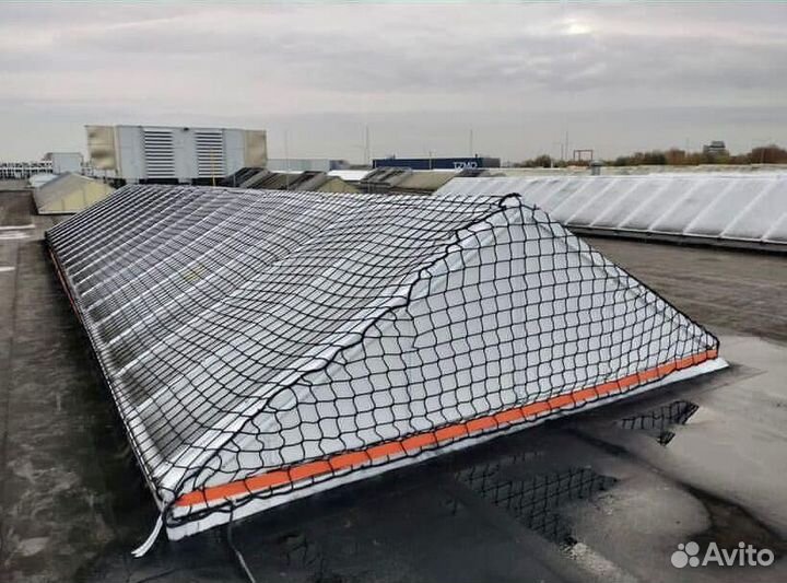 Сетка заградительная для свалки