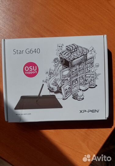 Графический планшет xp pen star g640