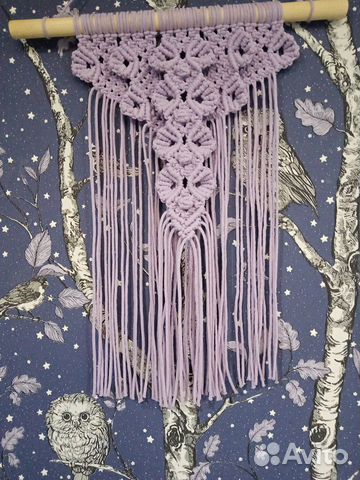 Панно макраме