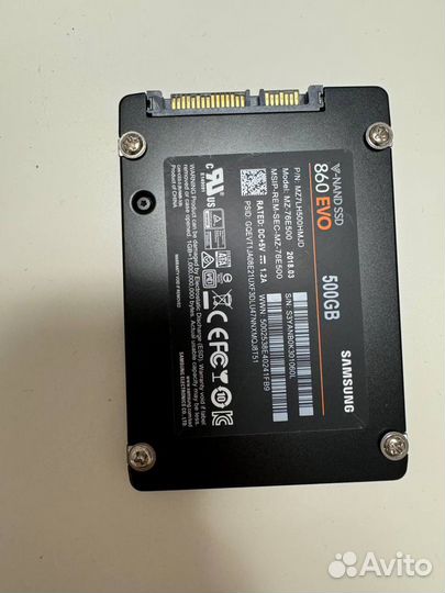 Samsung SSD 860 EVO 500GB