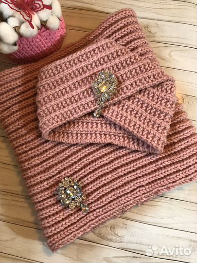 Вяжу на заказ снуды,варежки,митенки,чалмы тюрбаны