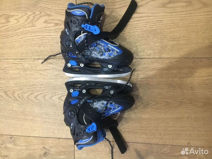 Коньки раздвижные 27 30