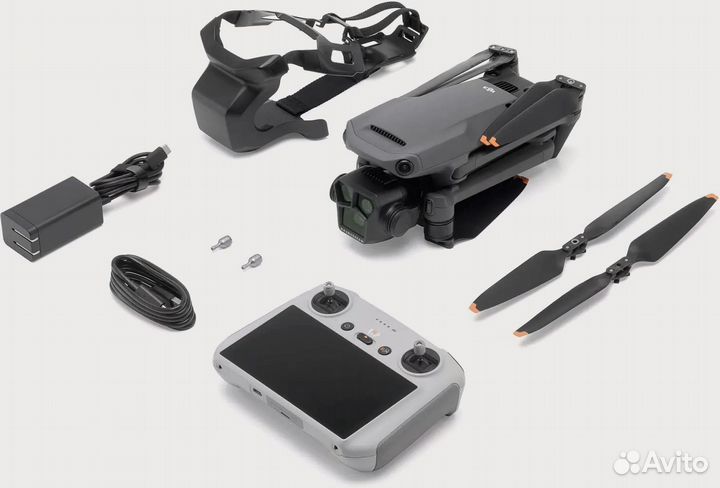 Дрон DJI Mavic 3 Pro (DJI RC) разработанный по современным технологиям