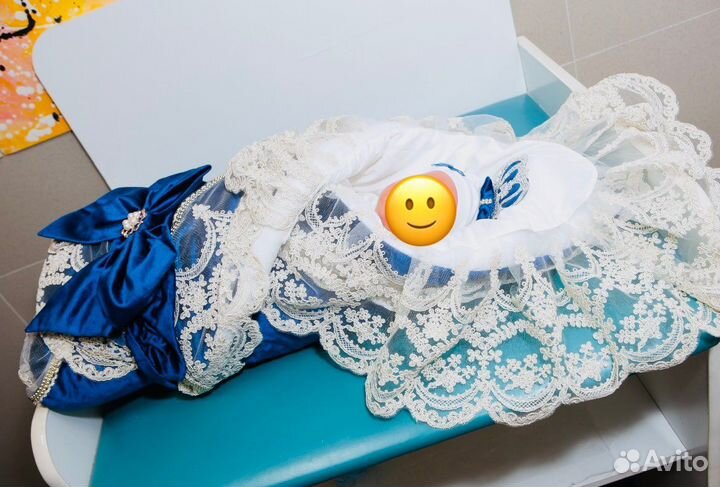 Конверт для новорожденных на выписку+ комбинезон