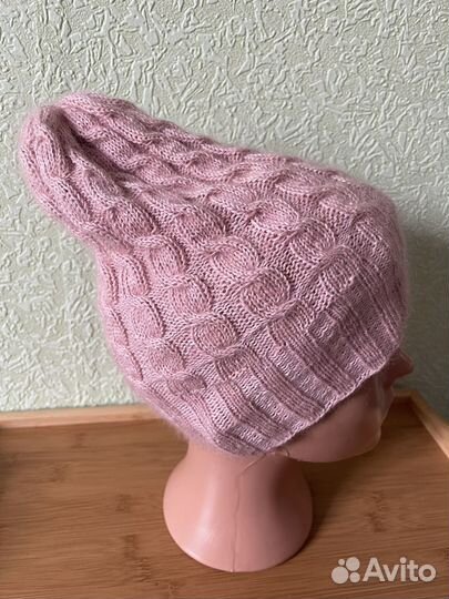 Шапка женская вязаная ручная работа